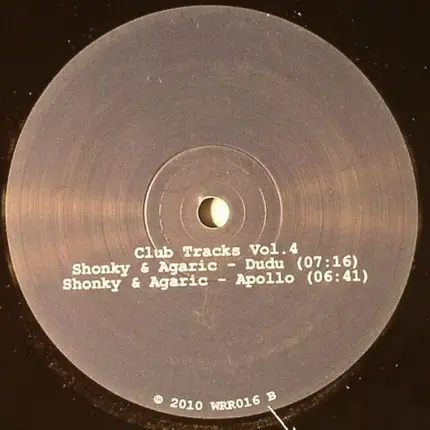Shonky & Agaric - Club Tracks Vol.4