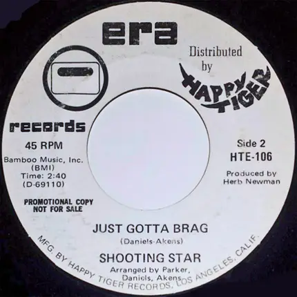 Shooting Star - Just Gotta Brag / Geisha Girl