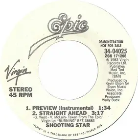 shooting star - Straight Ahead