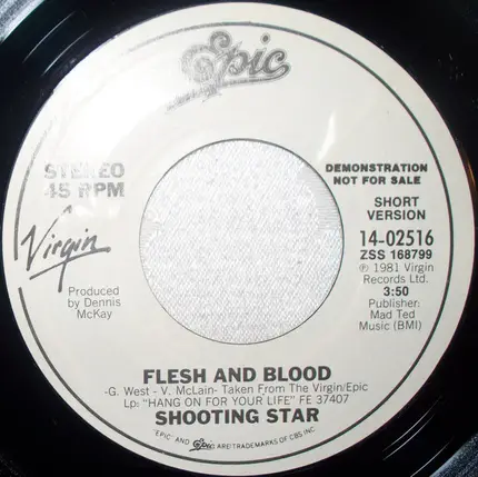 Shooting Star - Flesh And Blood