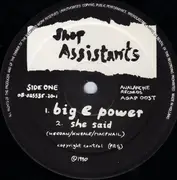12inch Vinyl Single - Shop Assistants - Big E Power