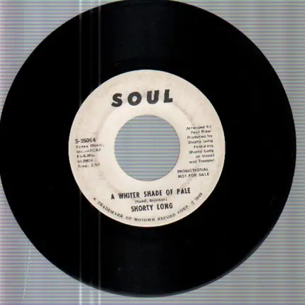 Shorty Long - A Whiter Shade of Pale