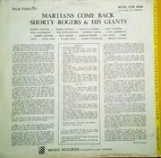 LP - Shorty Rogers And His Giants - Martians Come Back