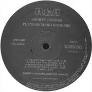 LP - Shorty Rogers And His Giants - Shorty Rogers Plays Richard Rodgers