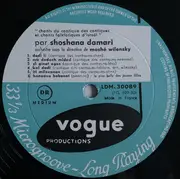 LP - Shoshana Damari - Chants Du Cantique Des Cantiques & Chants Folkloriques D'Israel Par Shoshana Damari
