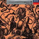 CD - Shostakovich / Beethoven / Debussy / Rossini a.o. - Release Programme Autumn 89 - Digisleeve