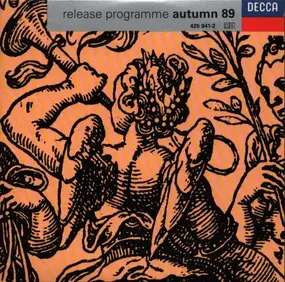 Dmitri Shostakovich - Release Programme Autumn 89