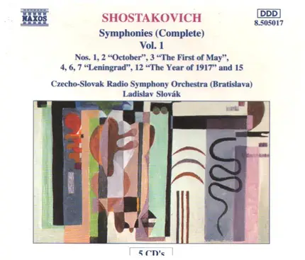 Shostakovich - Symphonies (Complete) Vol.1