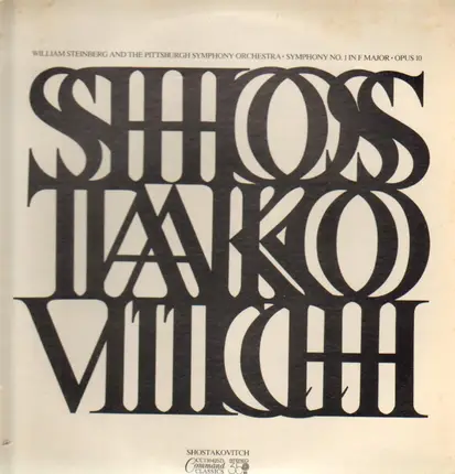 Shostakovitch - Symph. No.1 in F major (Steinberg)
