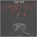 LP - Sha Hef - Super Villain - Red & Black Marbled Vinyl