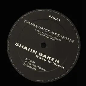 Shaun Baker - Back In Town