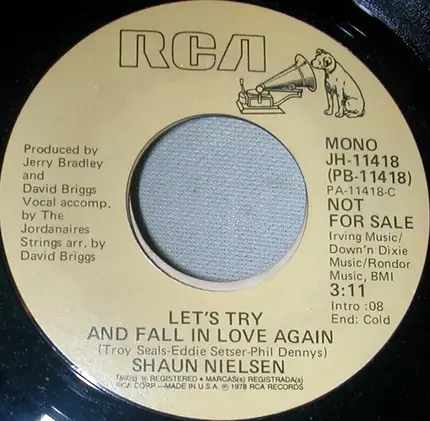 Shaun Nielsen - Lets Try And Fall In Love Again