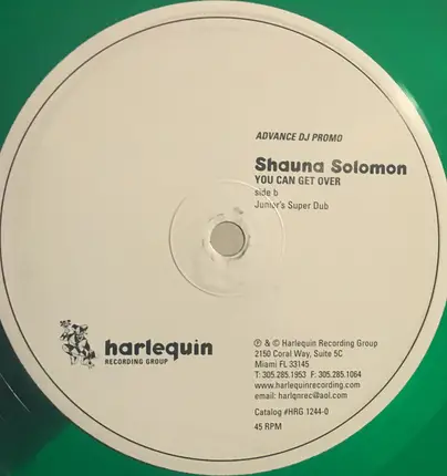 Shauna Solomon - You Can Get Over
