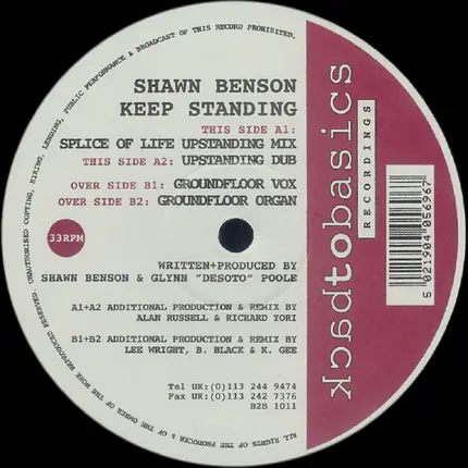 Shawn Benson - Keep Standing