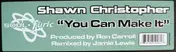 Shawn Christopher - You Can Make It