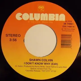 Shawn Colvin - I Don't Know Why