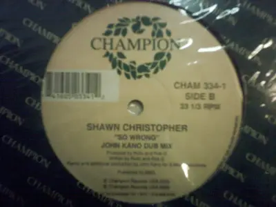 Shawn Christopher - So Wrong