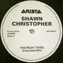 12'' - Shawn Christopher - The Right Thing - Promo