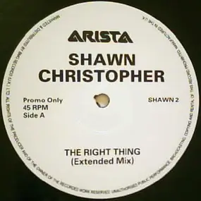 Shawn Christopher - The Right Thing