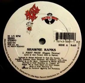 Shawnie Ranks - First Prize