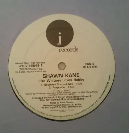 Shawn Kane - Like Whitney Loves Bobby