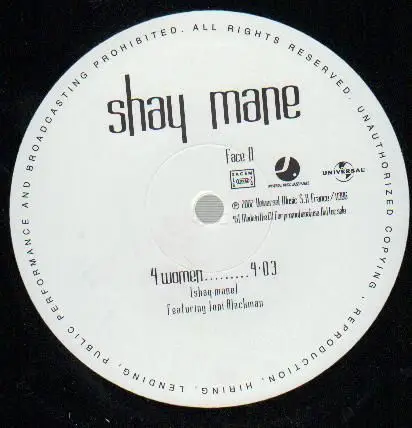 Shay Mane - 4 Woman / The Sun