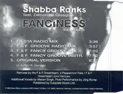 CD Single - Shabba Ranks - Fanciness (Remixes, 1993)
