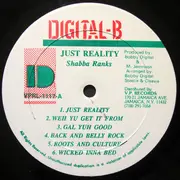 LP - Shabba Ranks - Just Reality