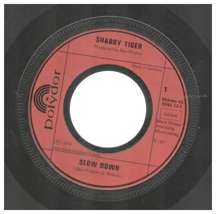 Shabby Tiger - Slow Down