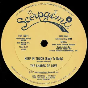 shades of love - Keep in Touch (Body to Body)