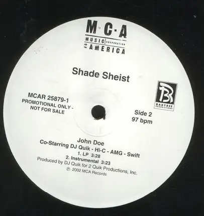 Shade Sheist - John Doe