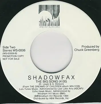 Shadowfax - Word From The Village