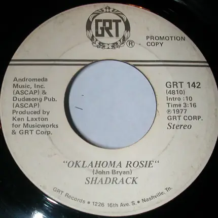 Shadrack - Oklahoma Rosie