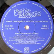 LP - Shag Connors & The Carrot Crunchers - Sing Country Style
