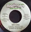 7inch Vinyl Single - Shaggy & Ce'cile - Man A Man