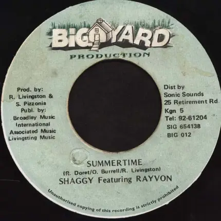 Shaggy Featuring Rayvon - Summertime