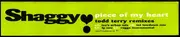 12inch Vinyl Single - Shaggy - Piece Of My Heart (Todd Terry Remixes)