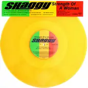 12inch Vinyl Single - Shaggy - Strength Of A Woman - Promo, Orange Translucent