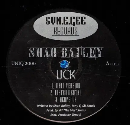 Shah Bailey - Lick