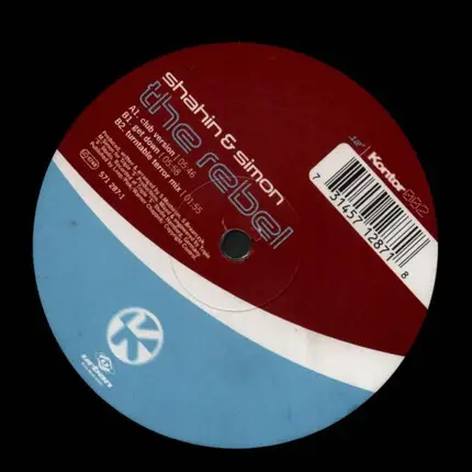 Shahin & Simon - The Rebel (Vinyl Single)