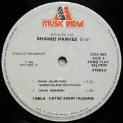 LP - Shahid Parvez , Zakir Hussain - Introducing ....