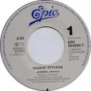 7inch Vinyl Single - Shakin' Stevens - Jezebel (Remix)