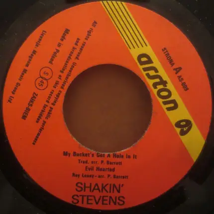 Shakin' Stevens And The Sunsets - My Bucket's Got A Hole In It