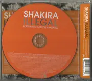 CD Single - Shakira Featuring Carlos Santana - Illegal
