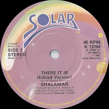Shalamar - There It Is