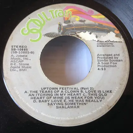 Shalamar - Uptown Festival