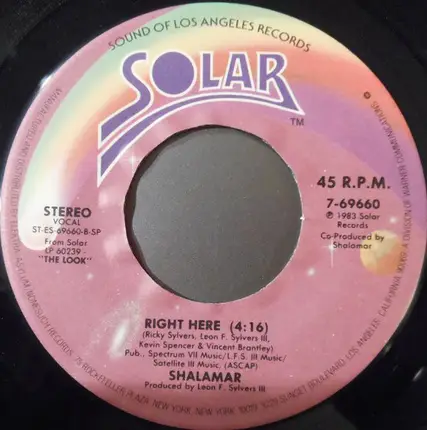Shalamar - My Girl Loves Me