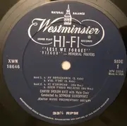 LP - Shalom Katz - Lest We Forget