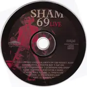 CD - Sham 69 - Live