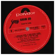 LP - Sham 69 - That's Life - Gatefold